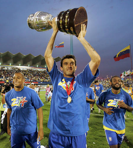 委内瑞拉队迎接艰难的挑战 委内瑞拉队迎接艰难的挑战